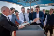 Laying of the foundation stone of the new Center for Infection Prevention in Weihenstephan