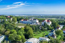 Drohnenaufnahme der Forschungsbrauere // ENGLISH VERSION: Drone picture of research brewery Weihenstephan at TUM Campus Freising 